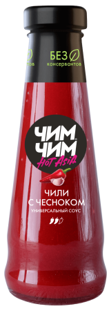 Соус Чили с чесноком 210г*12 Чим Чим